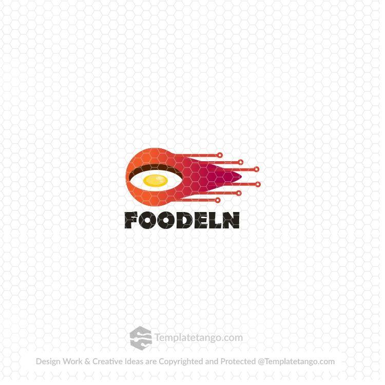 Food App Logo - Food Delivery Mobile App | Ready-Made Logos for Sale