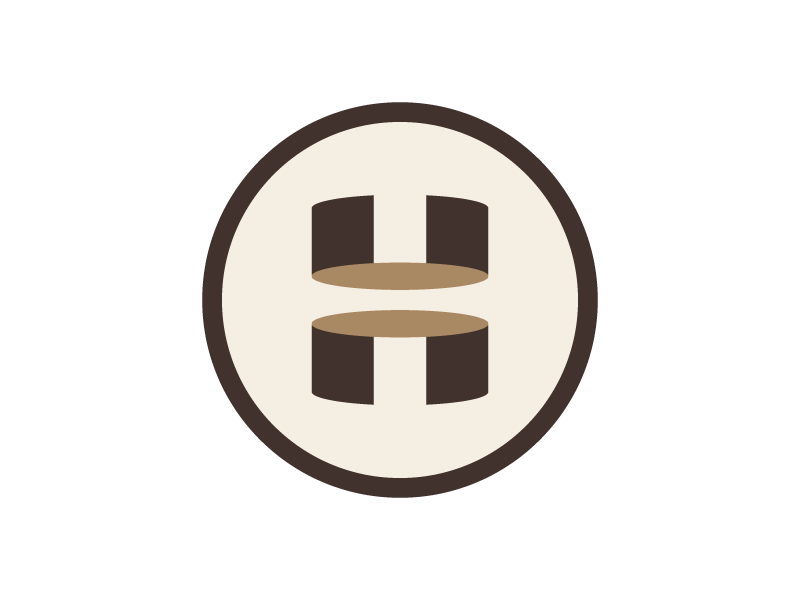 Tree H Logo - Woodworker Logo by Jeroen van Eerden