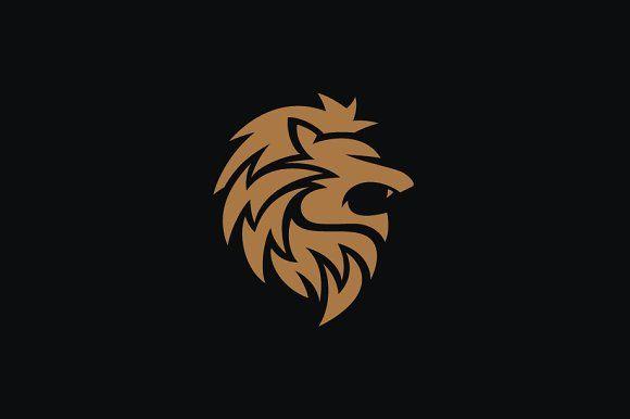 Gold Lion Logo - Gold Lion Logo Templates Creative Market