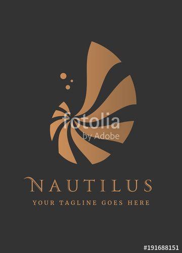 Nautilus Logo - Nautilus Logo Copy Stock Image And Royalty Free Vector Files