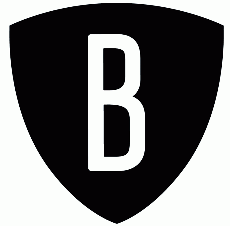 White B Logo - Brooklyn Nets Alternate Logo Basketball Association NBA