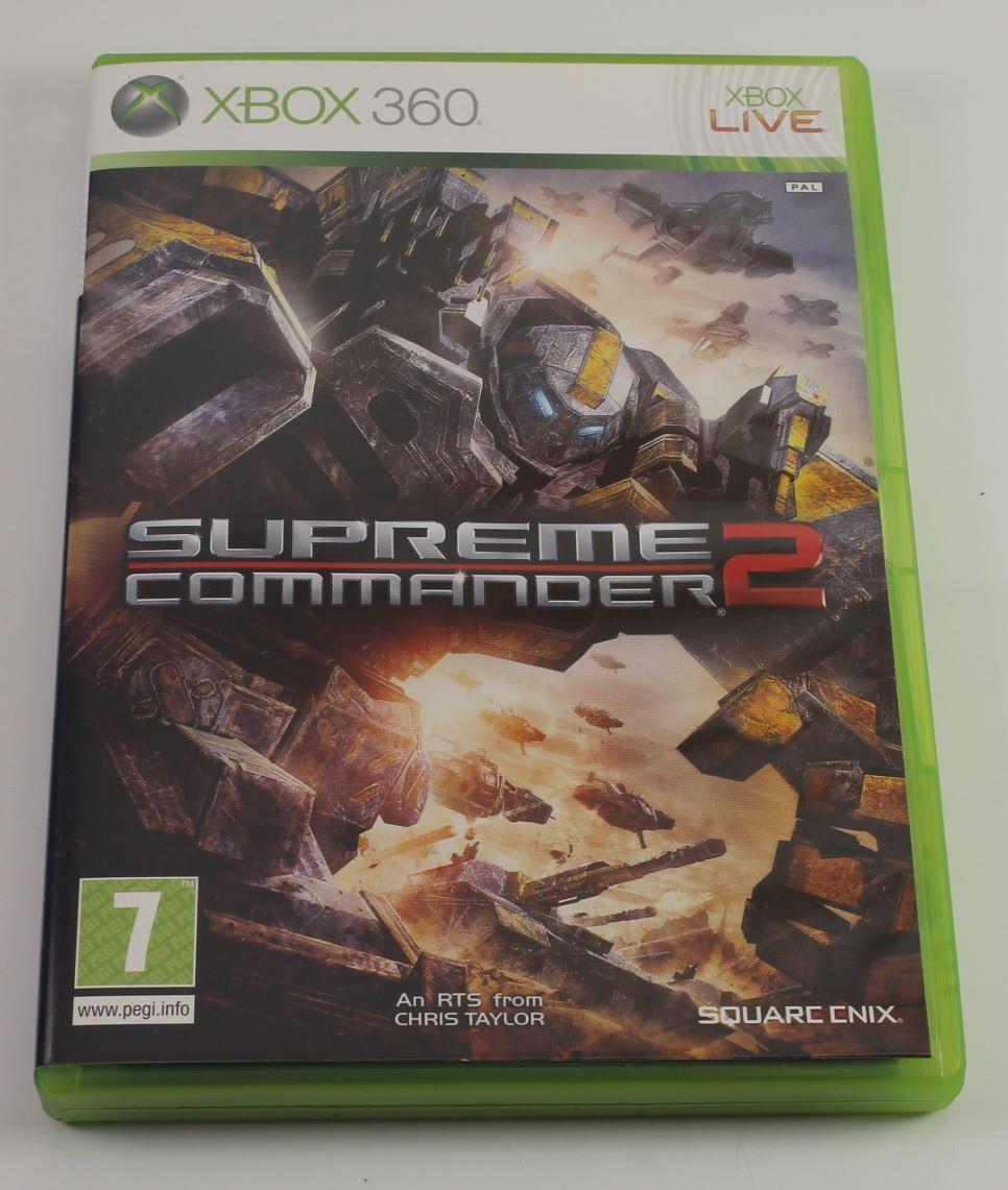 Xbox Cool Supreme Logo - Supreme Commander 2 (xBox 360) 5021290040359 | eBay