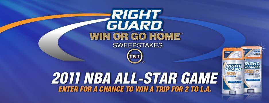 Right Guard Logo - NBA.com: Right Guard - Sweepstakes