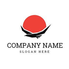 Red Sun Logo - Free Sun Logo Designs | DesignEvo Logo Maker