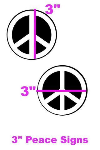 Purple Peace Logo - Purple Peace Sign Pasties – Coquetry Clothing