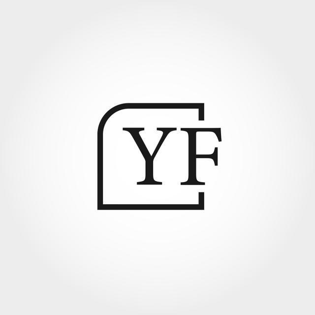 Yf Logo - Initial Letter YF Logo Template Design Template for Free Download