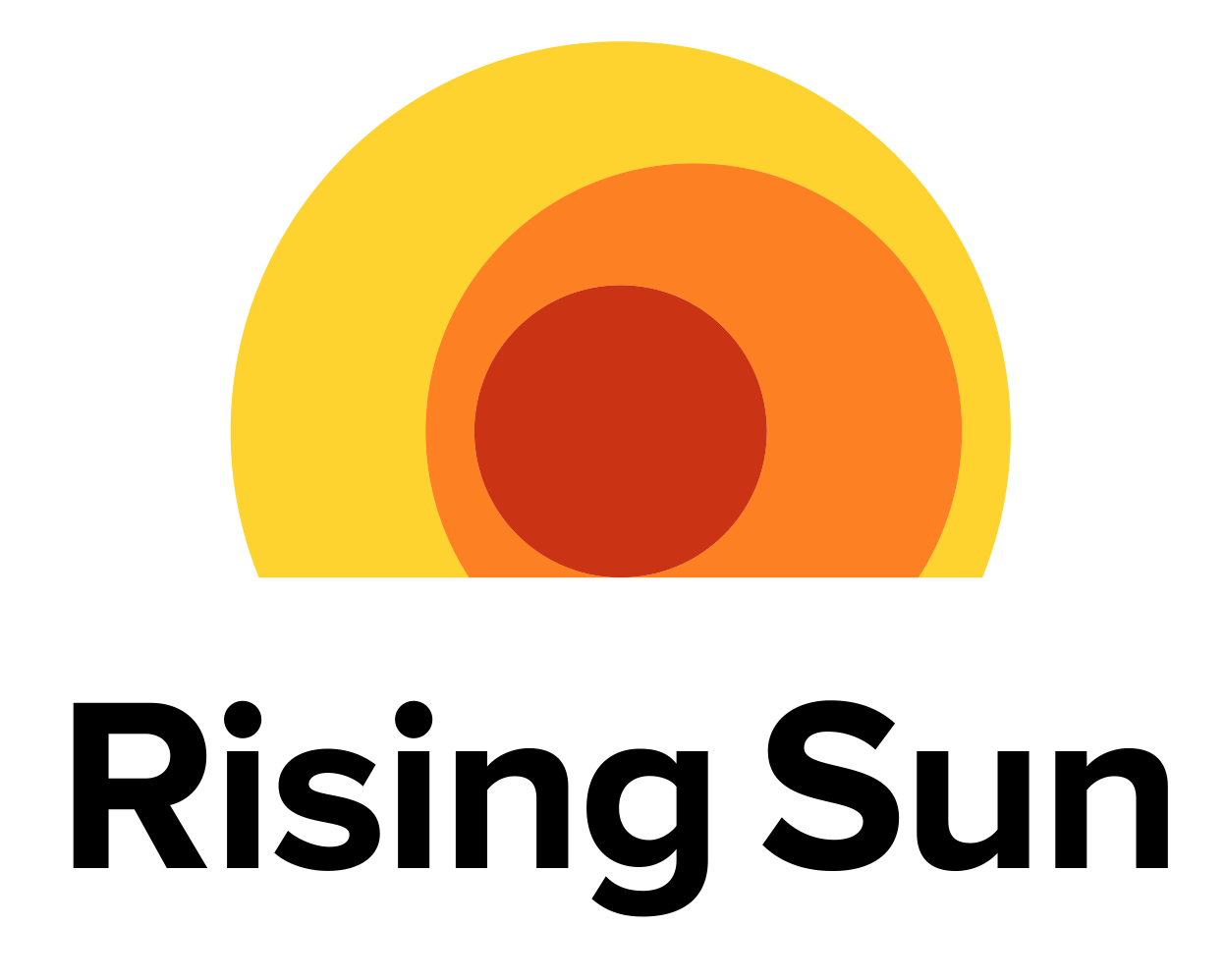 Red Sun Logo - Rising Sun Solar Hawaii - Solar Company -