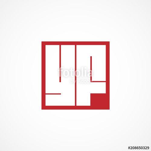 Yf Logo - Initial Letter YF Logo Template Design