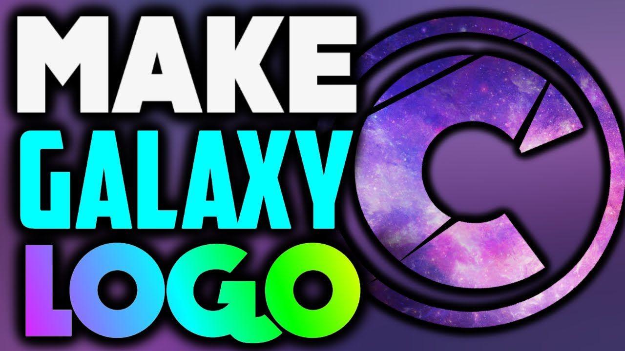 Purple Galaxy Logo - How To Make a Galaxy Logo On Android - YouTube