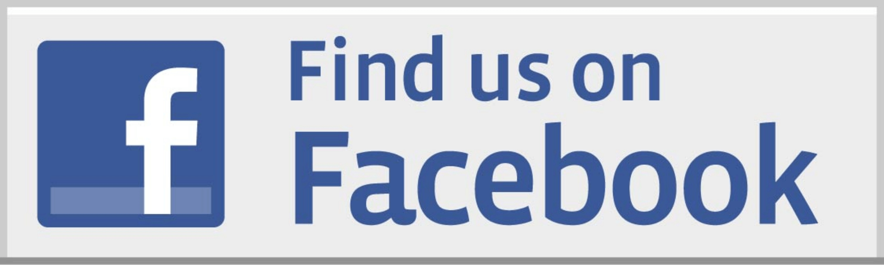 Find Me On Facebook Logo - Facebook Logo