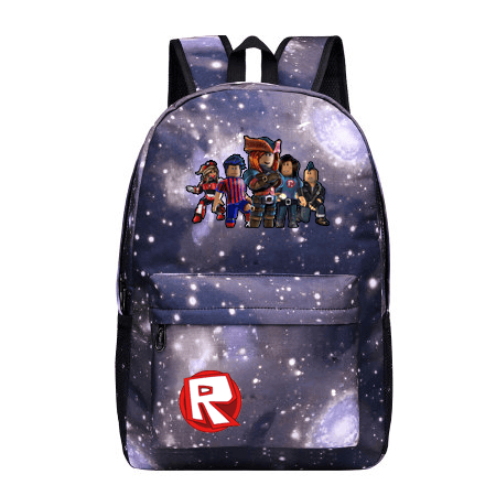 Purple Galaxy Logo - Roblox Red Nose Day Roblox All Character Logo Purple Galaxy Backpack ...