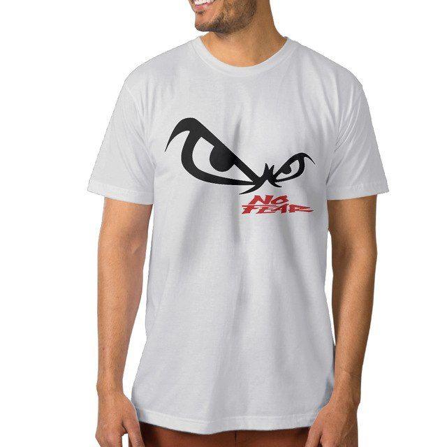 Fear Owl Eye Logo - Man No Fear Owl Eye With Wordmark Cotton Fashion printed T shirt ...
