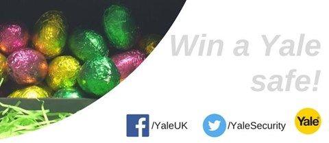 Safe Egg Logo - Guess the number of eggs in the Yale safe' competition!