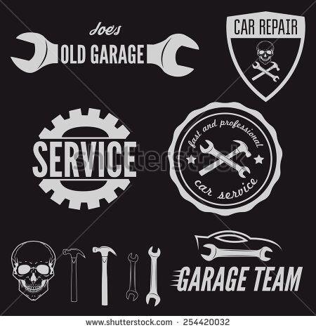 Service Garage Logo - Service logo. Логотипы. Logos, Logo design, Garage logo