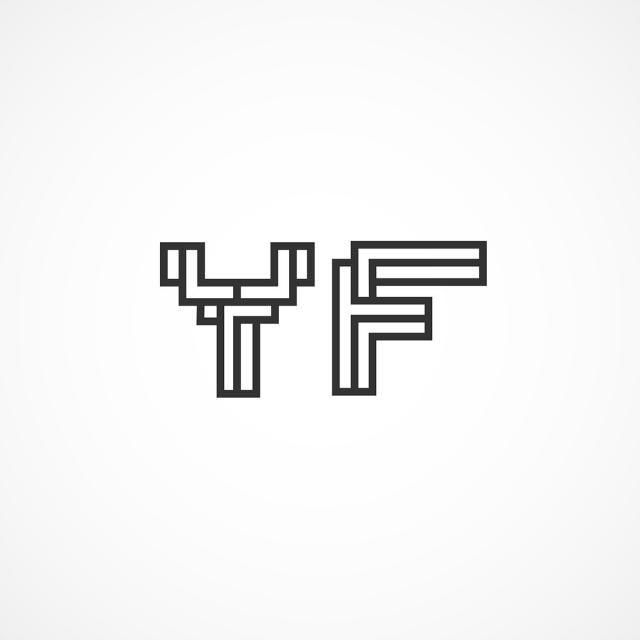 Yf Logo - Initial Letter YF Logo Template Template for Free Download on Pngtree