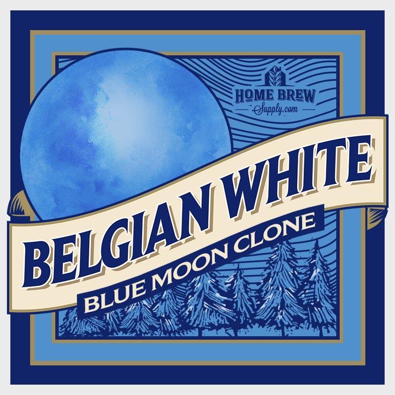 Blue Light Beer Logo - Blue Moon Clone Recipe Kit