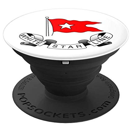 Red Circle with White Star Logo - Amazon.com: RMS Titanic White Star Line - Red Flag Star Logo ...