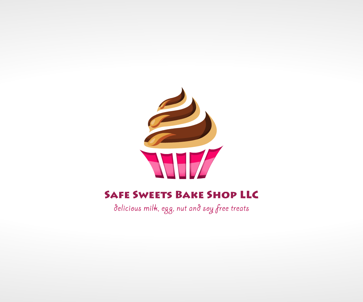 Safe Egg Logo - Bakery Logo Design for Safe Sweets Bake Shop LLC, delicious milk ...