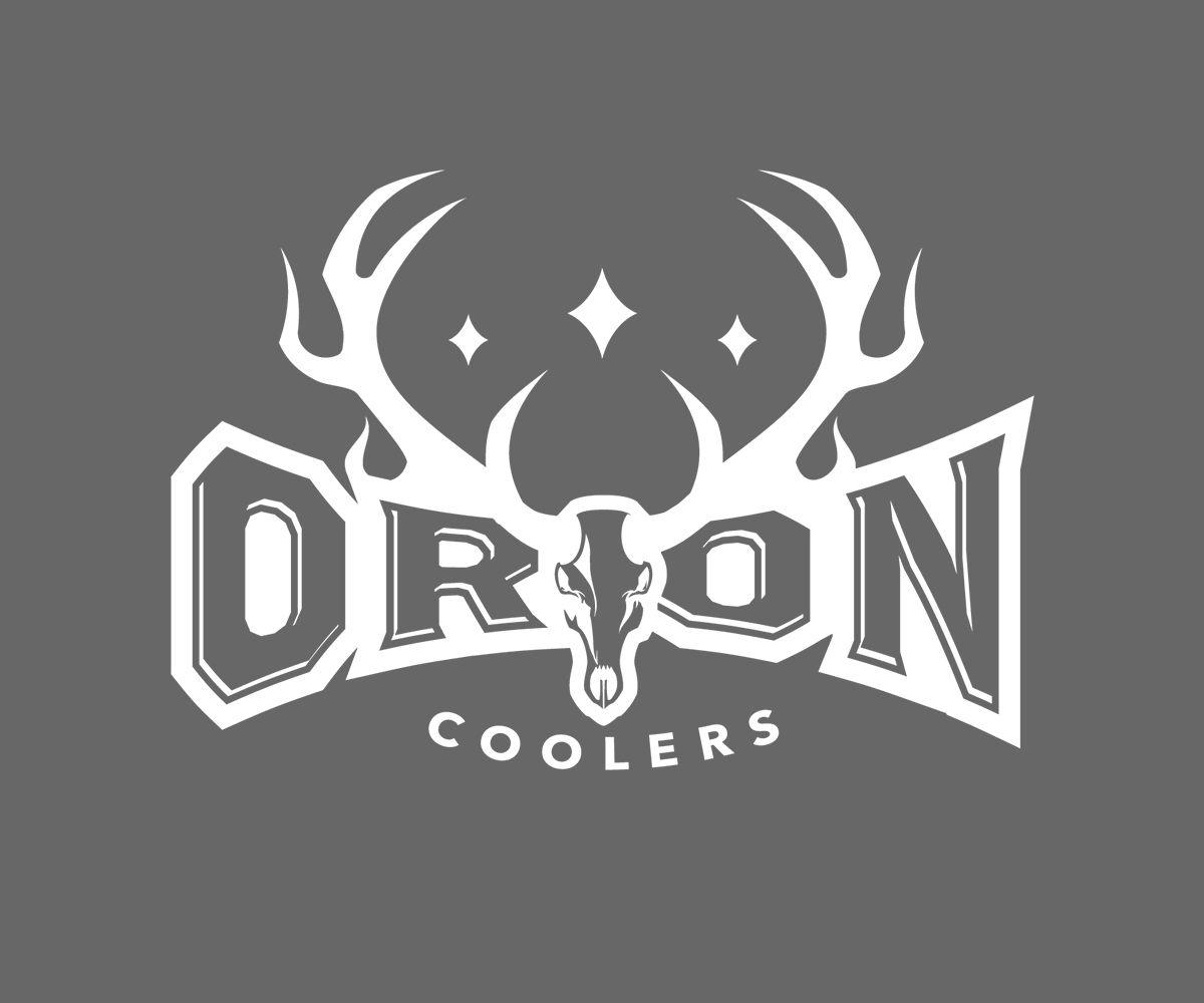 Orion Logo - Decal; Orion Logo Die Cut 8 White