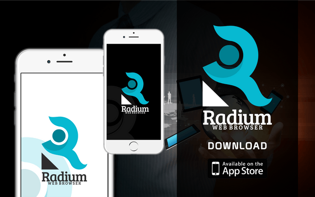 Mobile Web Browser Logo - Orcheva: Logo propose for Radium Web Browser on phone — Steemit