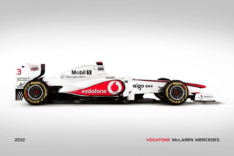 McLaren F1 Racing Logo - Not mine, but conceptualization of a white/red Mclaren Livery : formula1