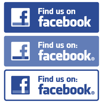 New Official Facebook Logo - Find us on Facebook logo vector (.EPS, 419.78 Kb) download