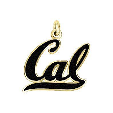 Gold Bears Logo - California Golden Bears 14k Yellow Gold Cut Out Logo