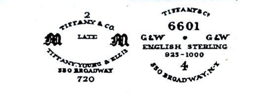 Tiffany and Co Logo - Tiffany & Co Inc.: sterling silver marks, hallmarks and history