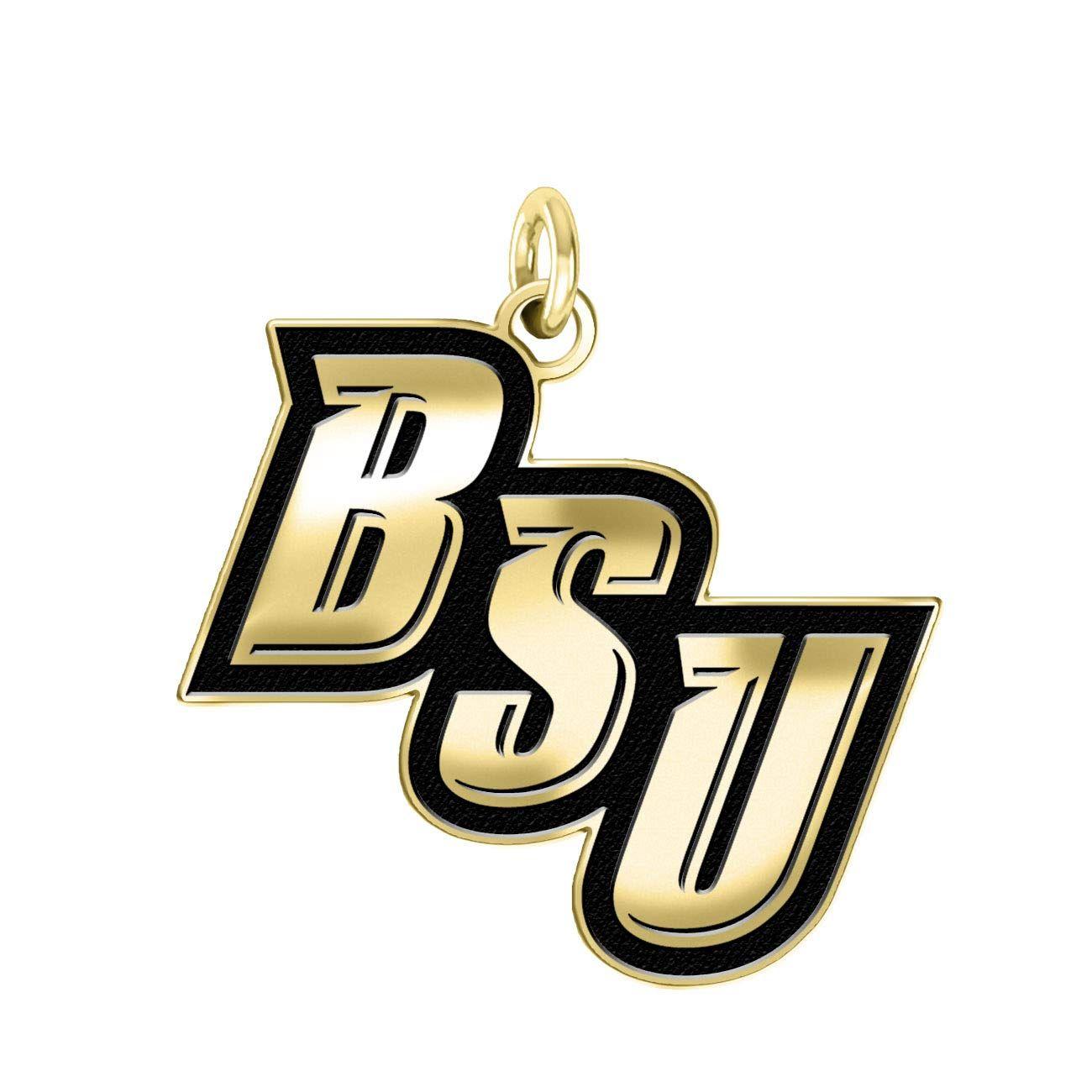 Gold Bears Logo - Bridgewater State Bears BSU 14k Yellow Gold Cut Out Logo