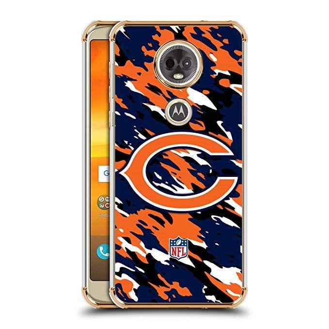 Gold Bears Logo - Amazon.com: Official NFL Camou Chicago Bears Logo Gold Shockproof ...