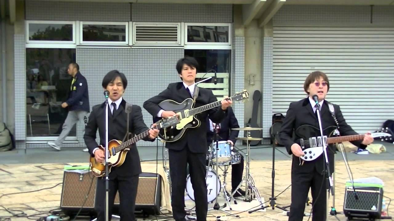 Beatles Tribute Bands Logo - The Beatles tribute band in Japan The Quarry BEAT plays I Want To