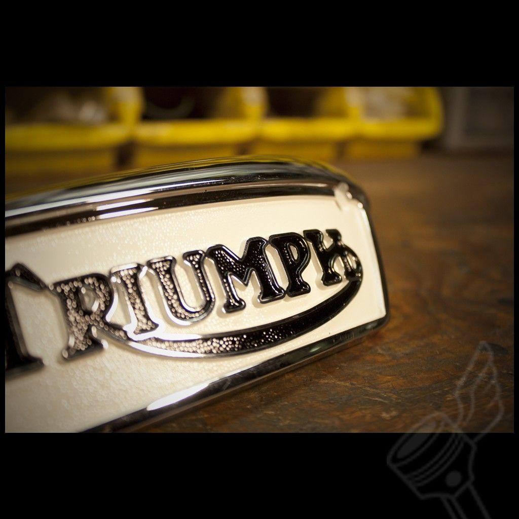 Triumph Bonneville Logo - Triumph Tank Badges for Vintage Triumph Twins | Bonneville Fuel Tank ...