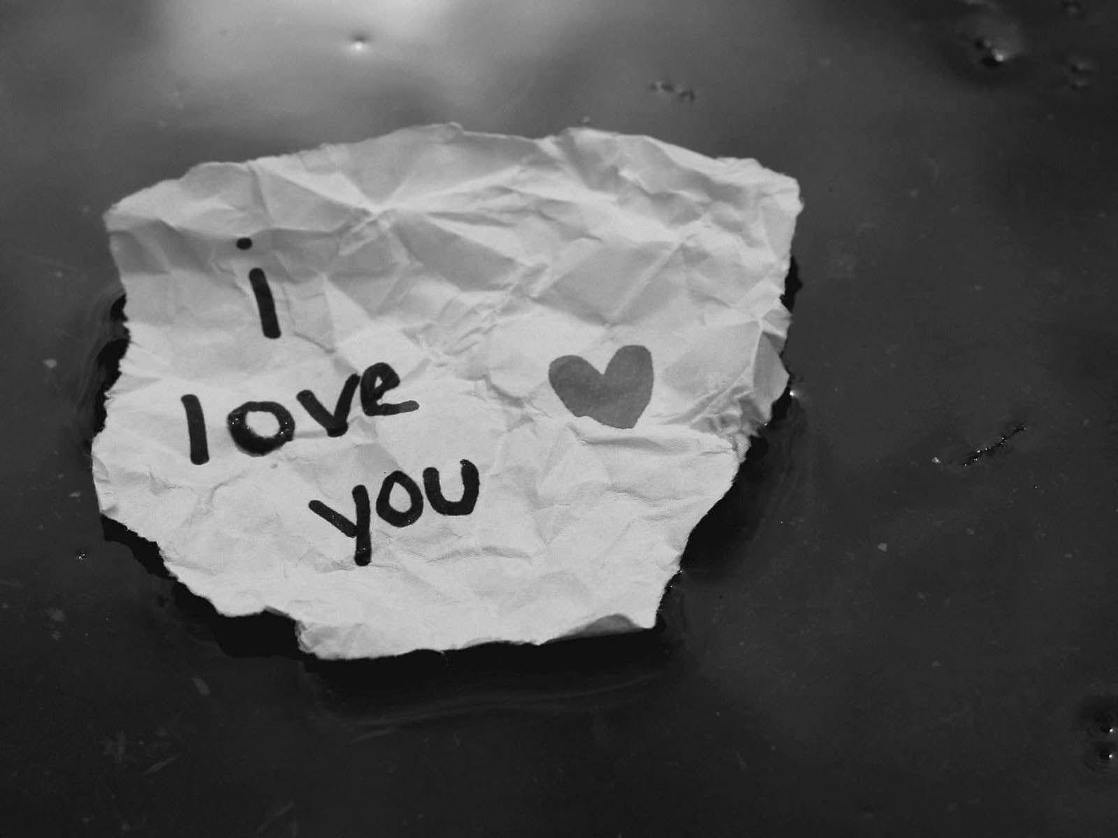 I Love You Black and White Logo - Black And White I Love You Wallpapers HD #7002814