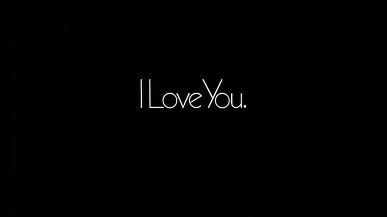 I Love You Black and White Logo - I Love You on Vimeo