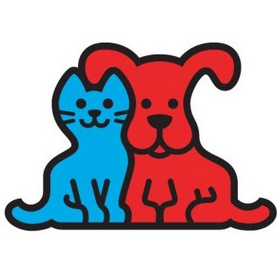 Red Cat Blue Dog Logo Logodix