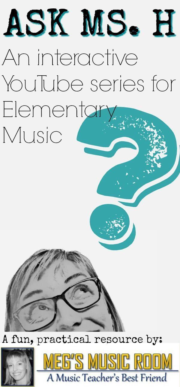 Ask Elementary Logo - This is a fun, interactive elementary music series where students ...