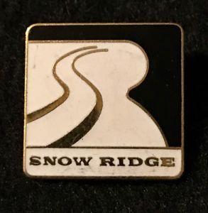 Snow Ridge Logo - SNOW RIDGE Skiing Ski Pin Badge Turin NEW YORK NY Resort Souvenir ...