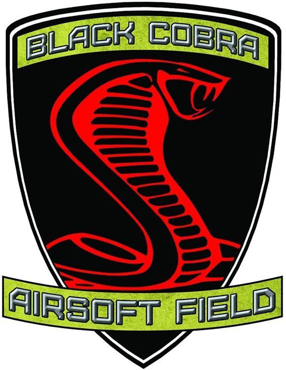 Red and Black Cobra Logo - Black Cobra Airsoft Field | Dining Advantage