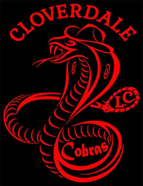 Red and Black Cobra Logo - Physical Education - Cloverdale Learning Centre