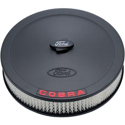 Red and Black Cobra Logo - Ford Cobra Raised Ford Emblem Red Cobra Logo Black Crinkle Air ...