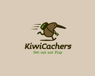 Run Bird Logo - Logopond, Brand & Identity Inspiration (KiwiCachers)