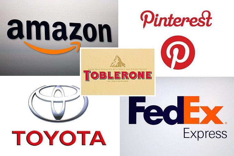 Tolberone Logo - Toyota, Amazon and 9 other popular brands whose logos hide a hidden ...