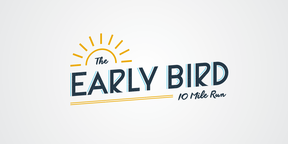 Run Bird Logo - The Early Bird | Logo & Branding - Simple Strat