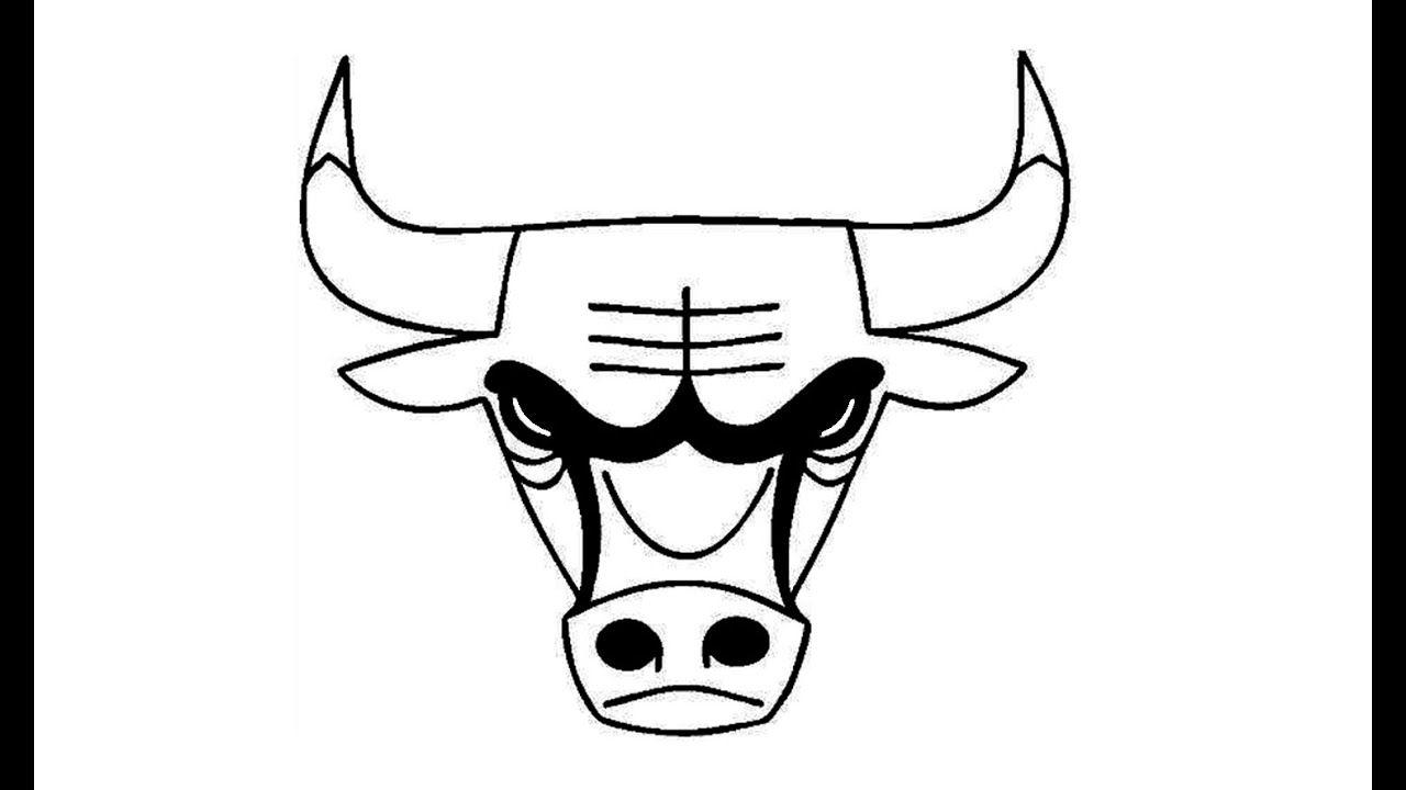 Chicago Bulls Logo - How to Draw the Chicago Bulls Logo (NBA) - YouTube