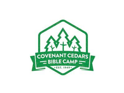 Church Camp Logo - Covenant Cedars Bible Camp Logo by Matthew K. Anderson. Dribbble