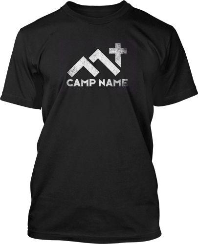 Church Camp Logo - Church Camp Cross Logo T-Shirt Design #282 | Summer Camp T-Shirts ...