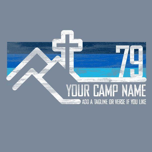 Church Camp Logo - Summer Camp T Shirts Custom Design. Free 2 Week Delivery