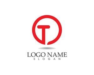 Circle T Logo - T stock photos and royalty-free images, vectors and illustrations ...