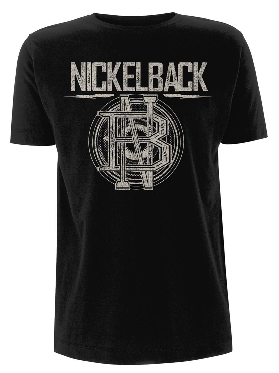 Circle T Logo - Nickelback 'Logo Circle' T Shirt & OFFICIAL!