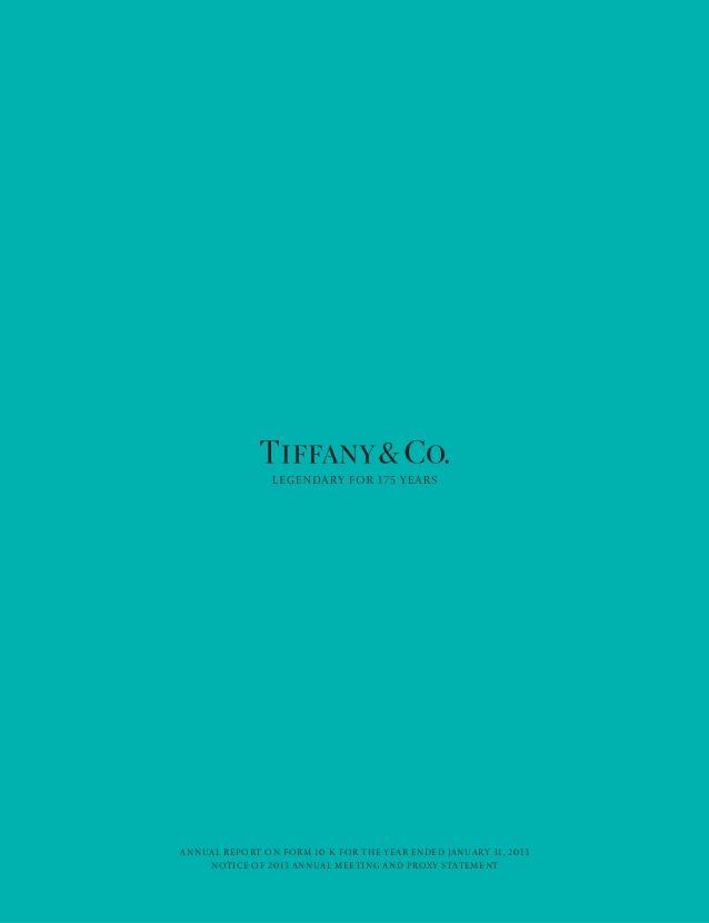 Tiffany and Co Logo - Anual Report Tiffany & Co.